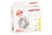 Papper, Fotopapper & Etiketter - METO Kyl- och frysetiketter, 22x12mm,vit - 30007330