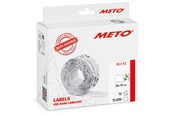 Papper, Fotopapper & Etiketter - METO Avtagbara prisetiketter, 26x12mm - 30007347