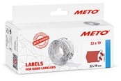 Papper, Fotopapper & Etiketter - METO Permanenta prisetiketter, 32x19mm - 30007361