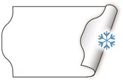 Papper, Fotopapper & Etiketter - METO Kyl- och frysetiketter, 32x19mm,vit - 30007367