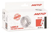 Papper, Fotopapper & Etiketter - METO Permanenta prisetiketter, 29x28mm - 30007369