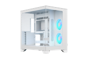 Chassi - Fractal Design Pop 2 Vision White RGB - Chassi - Miditower - Vit - FD-C-POV2A-03