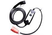 Laddning av elbil - eLOAD Model T 11kW with CEE plug and Tesla button - TIE-EV16-P3-TB