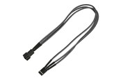 Strömkabel (extern) - Nanoxia - fan power extension cable - 3 PIN internal power to 3 PIN internal power - 30 cm - NX3PV3EC