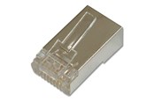 Nätverkskabel - DIGITUS network connector - Silver - DN-MO-8-8-SRS