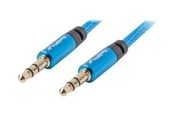 Ljudkabel - Lanberg Premium audio cable - 1 m - CA-MJMJ-10CU-0010-BL