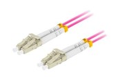 Nätverkskabel - Lanberg patch cable - 100 cm - 1 m - violet - Lila - 1m - FO-LULU-MD41-0010-VT