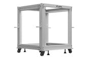 Rack chassis - Lanberg - rack - 600 x 600-1100 mm (WxD) - 12U - OR01-6112-S