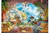 Pusselspel - Ravensburger Mediterranean Terrace View (1000) - 12001576
