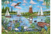 Pusselspel - Ravensburger Life along the Broads (1000) - 12001716