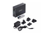 Repeatrar, förstärkare, broar och transceivers - StarTech.com - fibre media converter - 10Mb LAN 100Mb LAN 1GbE - TAA Compliant - MCM1110SMLC20
