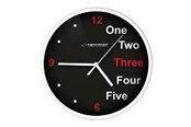Decoration - Esperanza PRAGUE - clock - quartz - wall mountable - EHC014W - 5901299929940