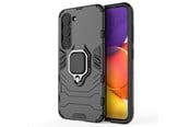 Mobile - Covers & Cases - Hurtel Ring Armor case for Samsung Galaxy S23 armored cover magnetic holder ring black - 9145576272206