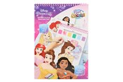 Kreativa spel - Canenco Disney Princess Watercolour Paint Set Book - incl. Brush - DP24355