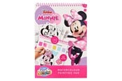 Kreativa spel - Canenco Minnie Mouse Watercolour Paint Set Book - incl. Brush - MM24355