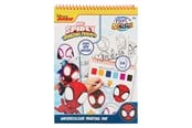 Kreativa spel - Canenco Spidey Water Paint Set Book - incl. Brush - SP24355