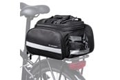 Cykeltillbehör - Wozinsky WBB36BK 21L Bicycle Bag - Black - 5907769308659