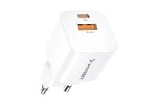 Mobile - Adapters & Chargers - Wozinsky CMWCW 20W USB-C / USB-A wall charger - white - 5907769308611