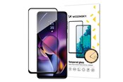 Mobiltelefontillbehör-Skyddsfilm - Wozinsky Tempered Glass Full Glue for Motorola Moto G54 Full Screen Frame - Black - 9145576283554