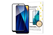 Mobiltelefontillbehör-Skyddsfilm - Wozinsky Full Glue Tempered Glass with Black Frame for Xiaomi POCO C65/Redmi 13C - 9145576283936