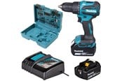 Skruv/Borrmaskine - Makita DHP490RFX3 Cordless Impact Drill/Driver - DHP490RFX3