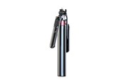 Andra mobiltillbehör - Wozinsky Selfie stick WH181D-Y1S Telescopic Tripod 1.75m Aluminum Alloy with Dual Lamp and Phone Holder - Black - 5907769360657