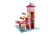 Träleksaker - Mentari Wooden Garage Red - PW2277