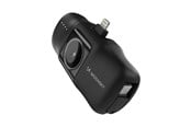 PowerBank - Wozinsky WF16-YLS 5000mAh 15W Lightning Mini Power Bank with Built-in USB-C Cable and Apple Watch Charger - Black PowerBank - Svart - 5000 mAh - 5907769364532