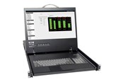 Skärm - 19" Tripp Lite Eaton Series 8-Port Rack Console Cat5 KVM Switch 1U RM 19" LCD Rackmount - B070-008-19