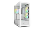 Chassi - Sharkoon Rebel C60 RGB - Chassi - Tower - Vit - 4044951040049