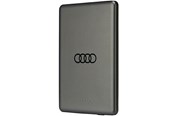 PowerBank - Audi Big Logo MagSafe inductive 15W 5000mAh - Grey PowerBank - Grey - 5000 mAh - 6955250226493