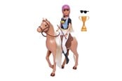 Dockor & Tillbehör - Masen Toys Doll w/jumping horse - 17069