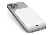 PowerBank - SBS TEBB5000MAG1CW 5000 mAh USB-C MagSafe compatible - white PowerBank - Vit - 5000 mAh - TEBB5000MAG1CW
