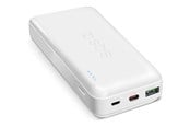 PowerBank - SBS TTBB20000PD20W 20000 mAh 20W Power Delivery with MicroUSB USB-C USB-A - white PowerBank - Vit - 20000 mAh - TTBB20000PD20W