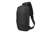 Kameraväskor - Wozinsky Premium Single Shoulder Anti-Theft City Backpack with Organizer and USB - Black - 5907769372186
