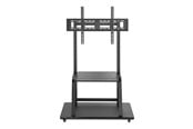 Väggfäste, AV-Möbel - Deltaco Office cart - heavy-duty - for flat panel / AV equipment - black - Max 150 kg - recommended for 100" - ARM-0453-B