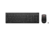 Tangentbord - Lenovo Essential Wireless Combo Gen 2 - keyboard and mouse set - QWERTY - US English - black Input Device - Tastatur & Mus set - Engelska (US) - Svart - 4X31R64453