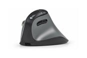 Mus - Bakker Elkhuizen FastForward - vertical mouse - 2.4 GHz USB-C Bluetooth 5.1 - dark grey black - Vertical mouse - Optic - 8 knappar - Grå - BNEFFP3MVM