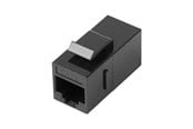 Nätverkskabel - Lanberg keystone coupler - black - Svart - KSU6-3000