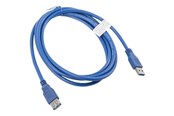 USB-kabel - Lanberg - USB extension cable - USB Type A to USB Type A - 1.8 m - CA-US3E-10CC-0018-B