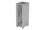 Rack chassis - Lanberg FF01 series - rack - 800 x 1000 flat pack with glass door LCD - 47U - FF01-8047-12SL
