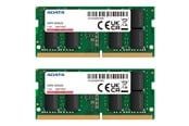 RAM - A-Data Premier SODIMM DDR4-3200 - 16GB - CL22 - Dual Channel (2 pcs) - Grön - AD4S32008G22-DTGN