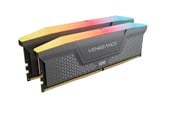 RAM - Corsair Vengeance RGB RS DDR5-6000 - 32GB - CL36 - Dual Channel (2 pcs) - AMD EXPO & Intel XMP - Grå - CMG32GX5M2E6000Z36