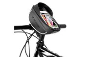 Cykeltillbehör - Wozinsky Bicycle Handlebar Bag with Phone Case 1 L Black (WBB16BK) - 5907769300585