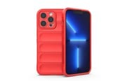 Mobile - Covers & Cases - Hurtel Magic Shield Case - iPhone 13 Pro Flexible Armored Cover Red - 9145576258552