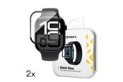Mobiltelefontillbehör-Skyddsfilm - Wozinsky Full Glue Tempered Glass for Apple Watch 42mm (2 pcs) - 5907769366390