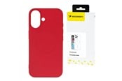 Mobile - Covers & Cases - Wozinsky Silicone MagSafe Case for Samsung Galaxy S25 Ultra - Red - 5907769369438