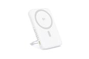 PowerBank - Baseus Qi2 Magnetic 20W with Stand PowerBank - Vit - 5000 mAh - P10076800213-01