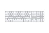 Tangentbord - Apple Magic Keyboard with Touch ID and Numeric Keypad - Tangentbord - Spanska - Vit - MXK73Y/A