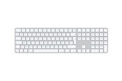 Tangentbord - Apple Magic Keyboard with Touch ID and Numeric Keypad - Tangentbord - Fransk - Vit - MXK73F/A